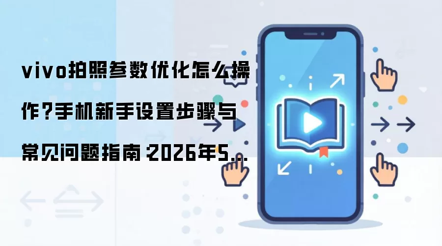 vivo拍照参数优化怎么操作？手机新手设置步骤与常见问题指南：2026年5月还有哪些新变化值得关注