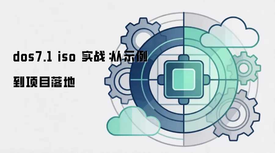dos7.1 iso 实战：从示例到项目落地