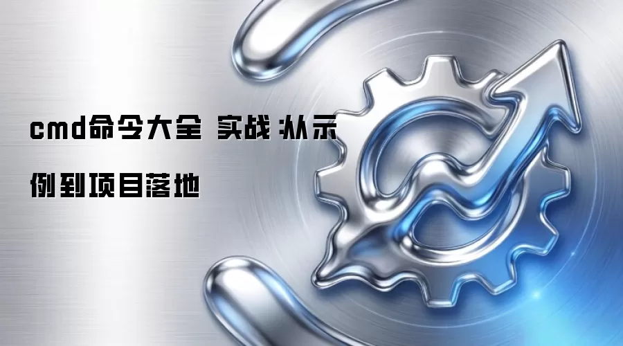 cmd命令大全 实战：从示例到项目落地