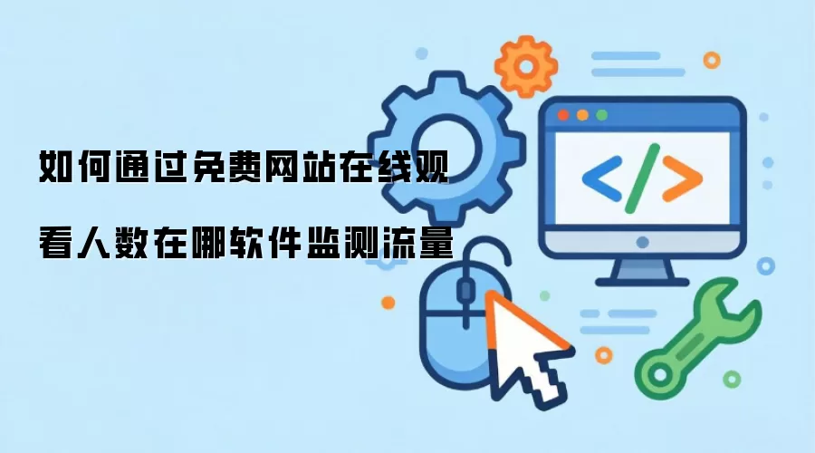 如何通过免费网站在线观看人数在哪软件监测流量