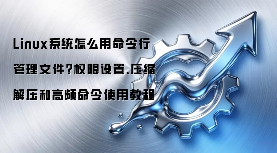 Linux系统怎么用命令行管理文件？权限设置、压缩解压和高频命令使用教程