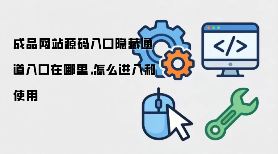 成品网站源码入口隐藏通道入口在哪里，怎么进入和使用