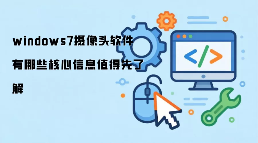windows7摄像头软件 有哪些核心信息值得先了解