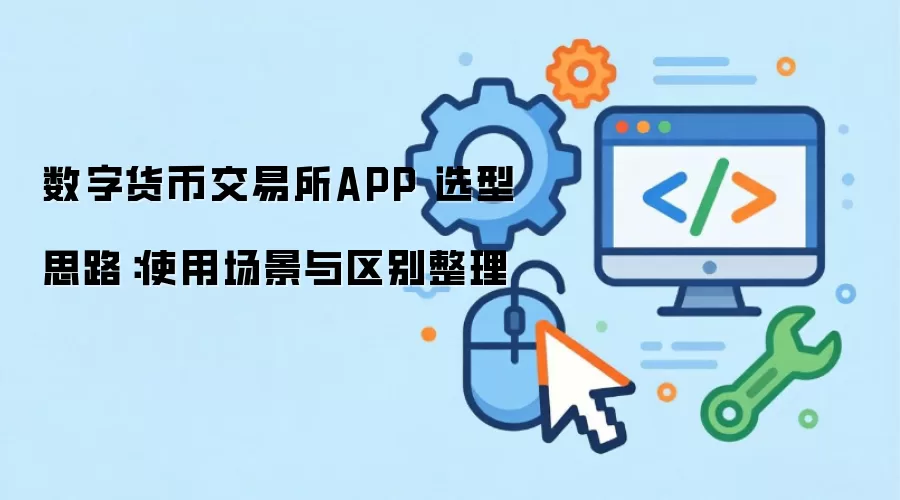 数字货币交易所APP 选型思路：使用场景与区别整理