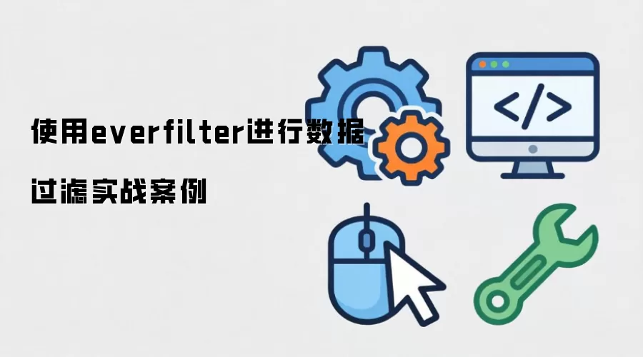 使用everfilter进行数据过滤实战案例