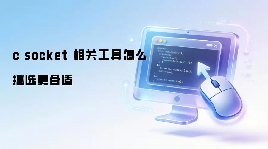 c socket 相关工具怎么挑选更合适