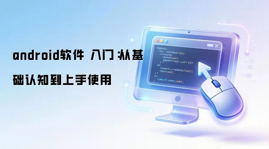android软件 入门:从基础认知到上手使用