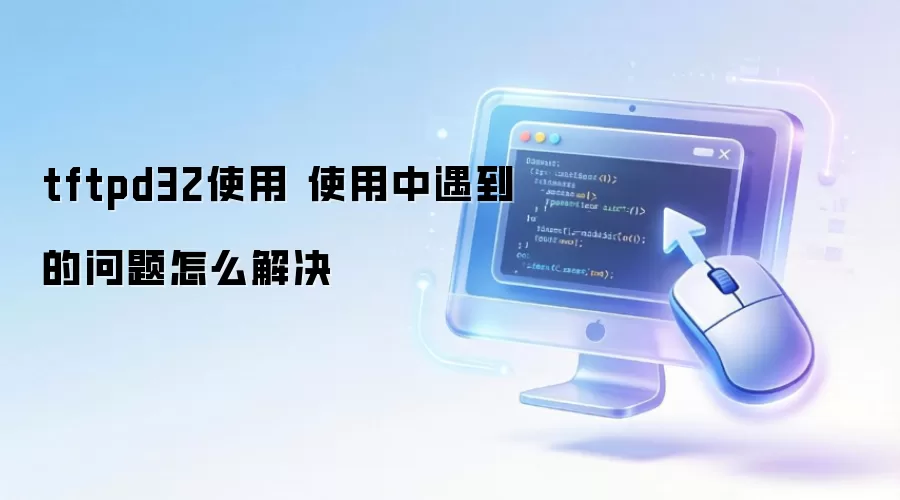 tftpd32使用 使用中遇到的问题怎么解决