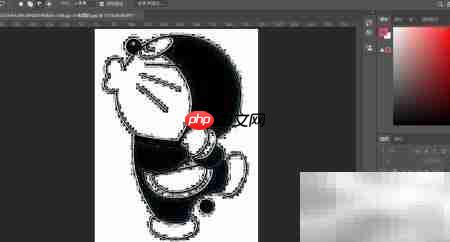 Photoshop制作水墨轮廓效果