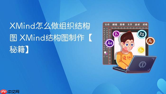 XMind怎么做组织结构图 XMind结构图制作【秘籍】