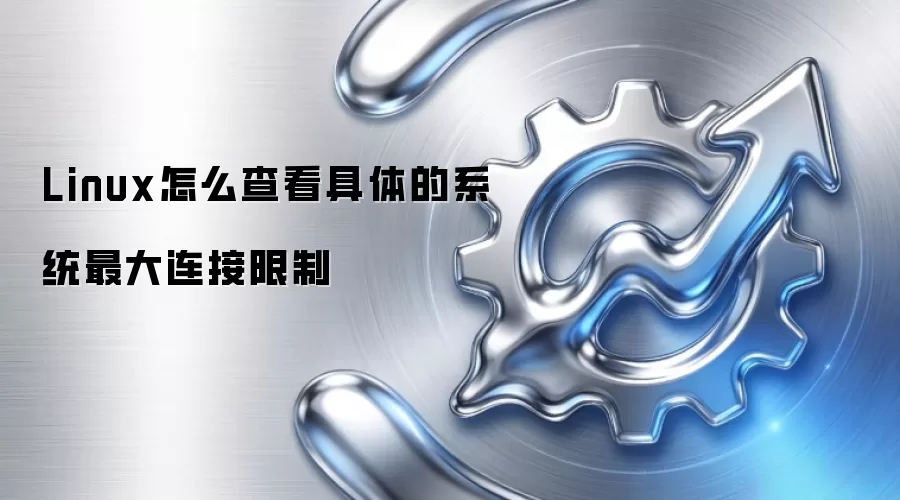Linux怎么查看具体的系统最大连接限制