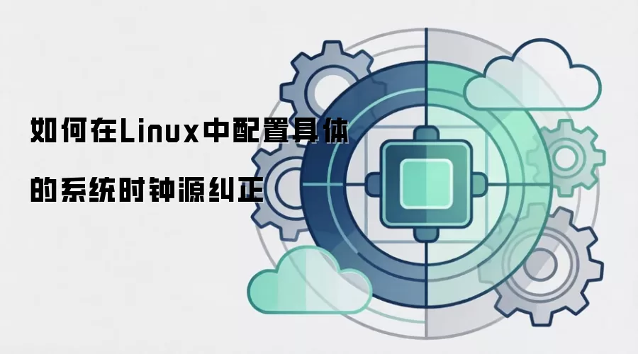 如何在Linux中配置具体的系统时钟源纠正
