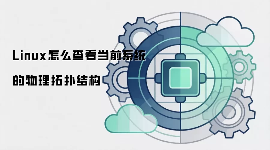 Linux怎么查看当前系统的物理拓扑结构