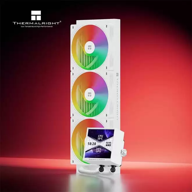 利民推出PV360 ARGB V2液冷：3.95