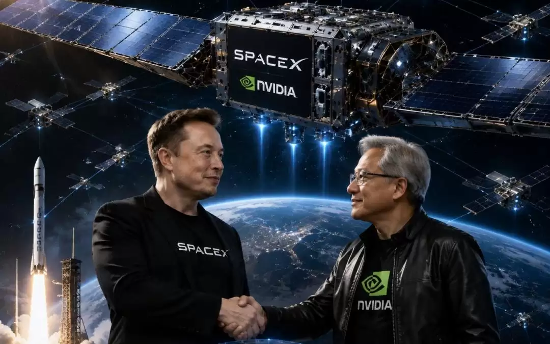 震撼，马斯克联手老黄扔出星际大脑！AI算力中心射上天