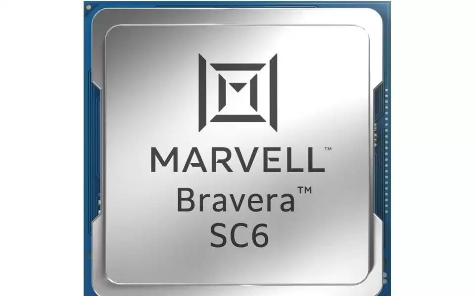 Marvell公布PCIe Gen6 SSD主控Bravera SC6：前代双倍性能