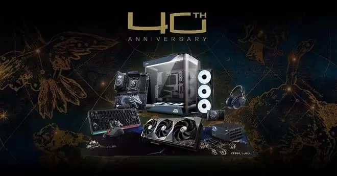 微星推出全套天龙座四十周年典藏版产品，即将限量发售