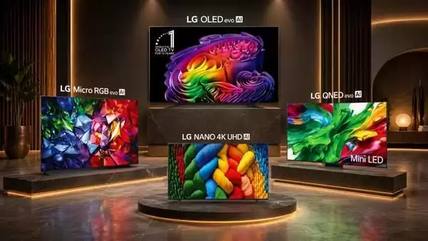 LG在印度推出2026 AI电视阵容 25款超大屏型号领衔