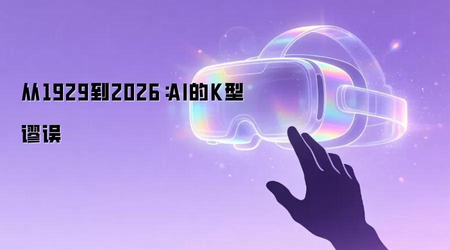 从1929到2026：AI的K型谬误