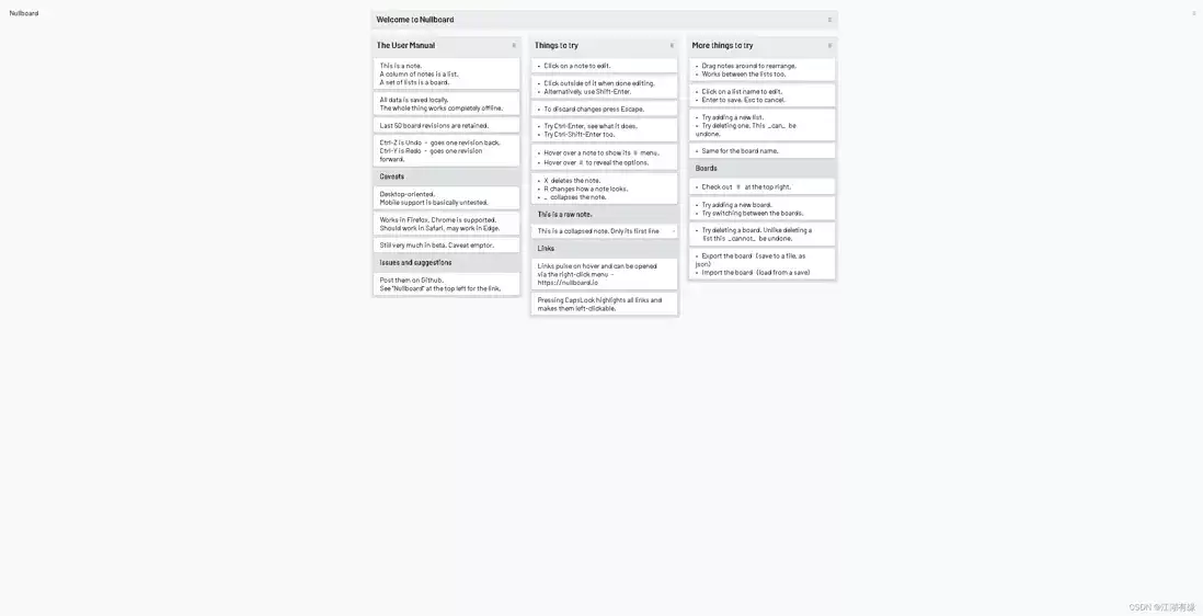 Linux系统之Docker部署Nullboard：打造你的专属离线看板