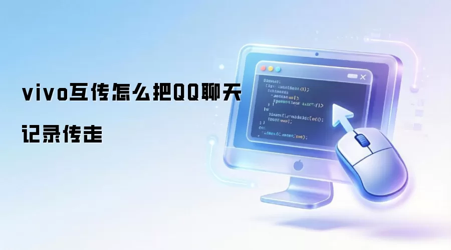 vivo互传怎么把QQ聊天记录传走