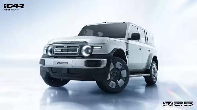 奇瑞 iCAR V25 官方图曝光 定位科技时尚轻奢 SUV