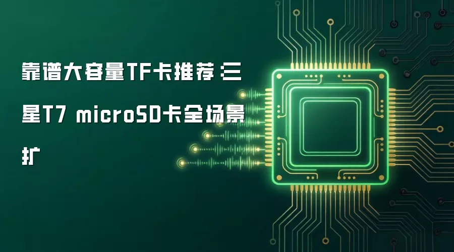 靠谱大容量TF卡推荐：三星T7 microSD卡全场景扩