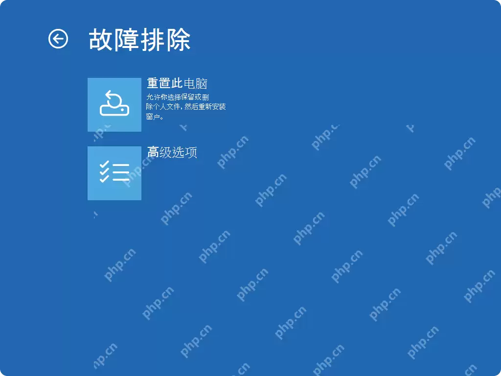 Windows怎么打开高级启动选项
