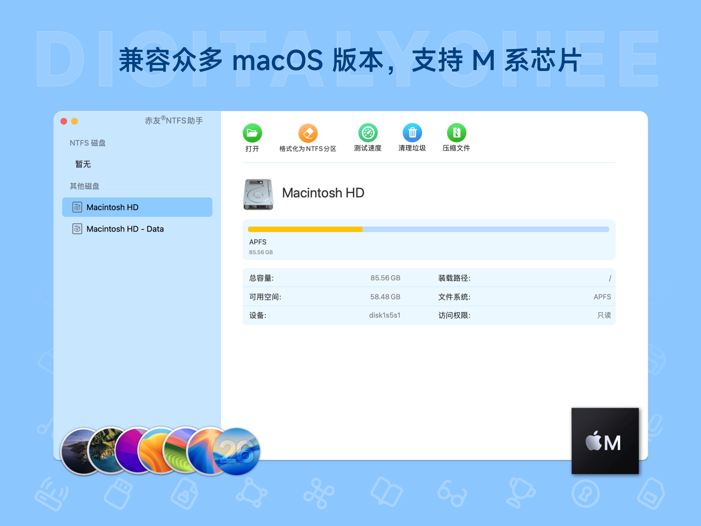 赤友 NTFS for Mac 助手 8