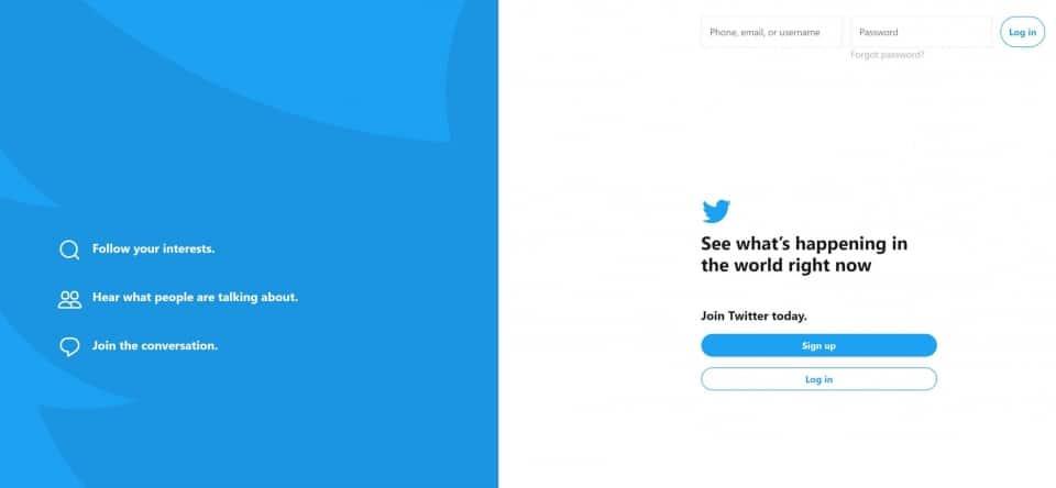 twitter网页版怎么进