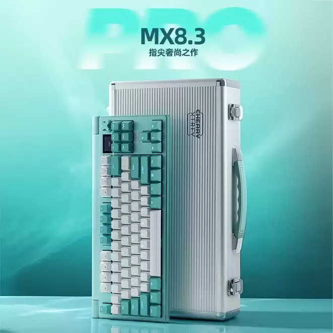 感受夏日多巴胺：CHERRY XTRFY MX 8.3 PRO机械键盘新增马卡龙色