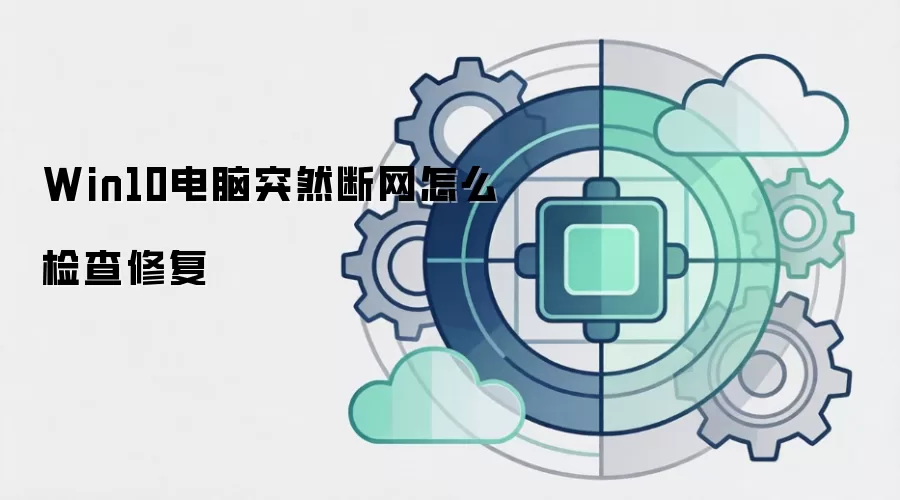 Win10电脑突然断网怎么检查修复