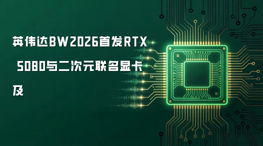 英伟达BW2026首发RTX 5080与二次元联名显卡及