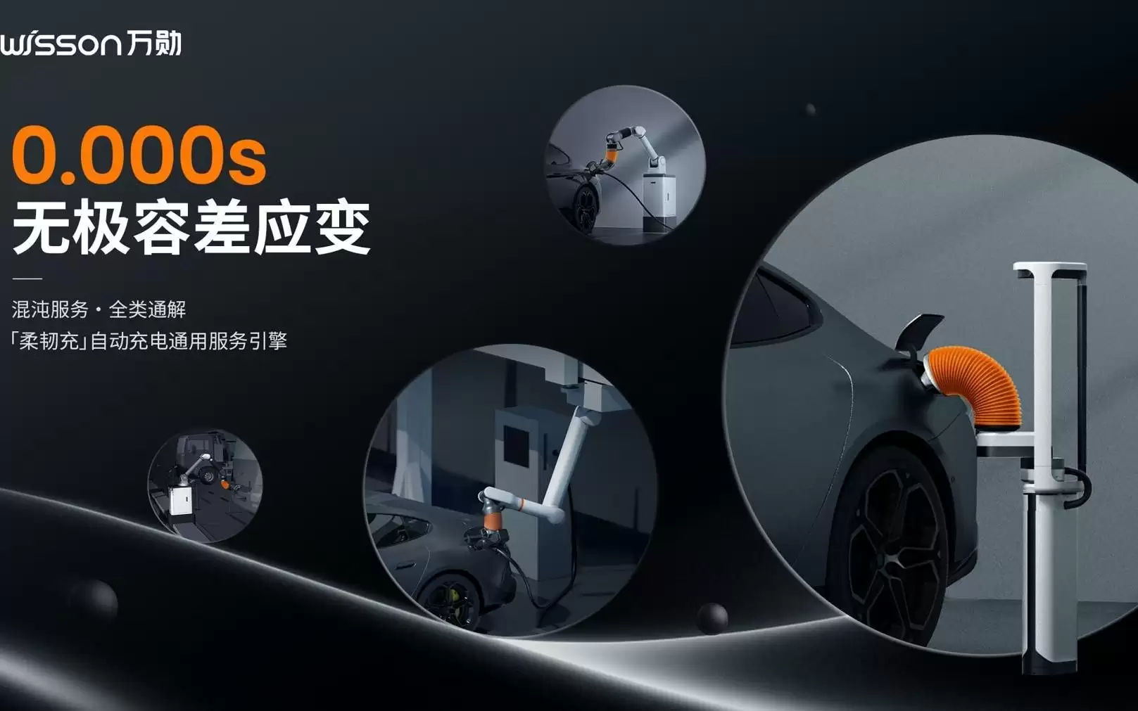 万勋科技发布“柔韧充”自动充电通用服务引擎，以“0.000s无极容差应变”首创混沌服务、全类通解