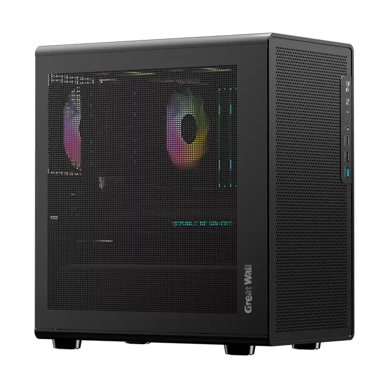 长城推出商逸 R68 机箱：网孔侧板 / 前面板、兼容 240mm 水冷，116 元