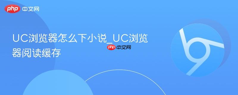 UC浏览器怎么下小说