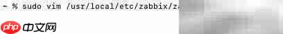 Mac安装配置Zabbix Agent