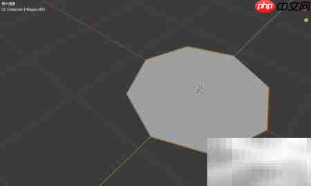 Blender快速绘制多边形曲线