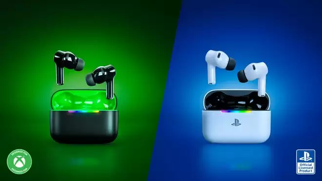 雷蛇推出XBOX / PlayStation款战锤狂鲨V3 X极速版TWS耳机