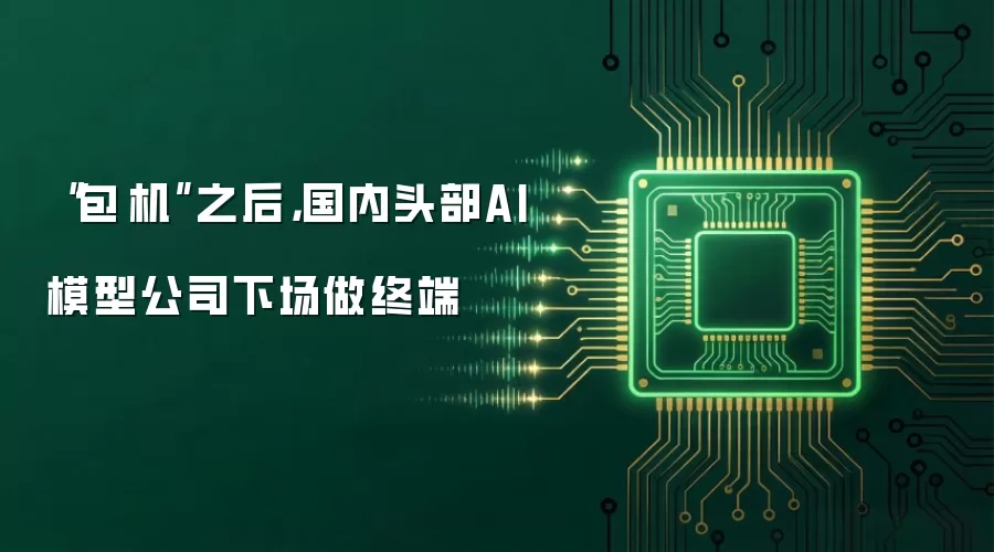 “⾖包⼿机”之后，国内头部AI⼤模型公司下场做终端