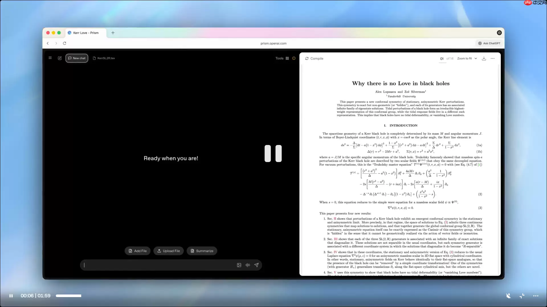 OpenAI 推出 Prism，借助 AI 提升科研写作与协作效率