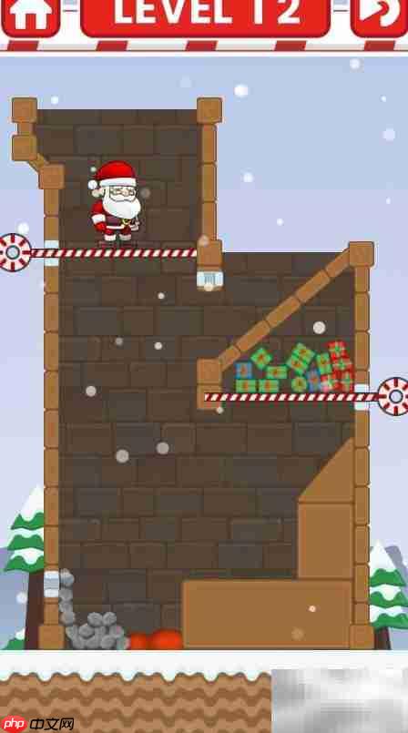 Santa Gifts Rescue第12关通关攻略