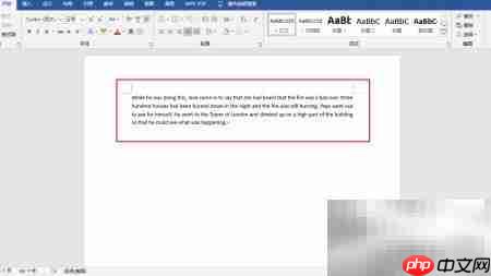 Word中英翻译技巧
