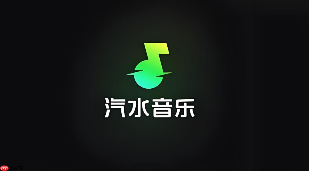 汽水音乐网页版界面示意图