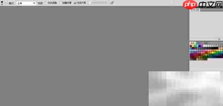 Photoshop CS5 初始操作界面