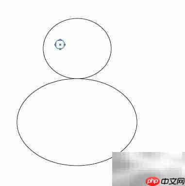 AI软件轻松绘制雪人