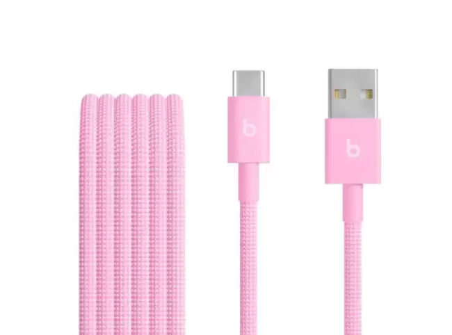 Beats 超能粉配色充电线上架苹果官网：可选 1.5 米 / 3 米线长 145-229 元