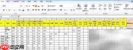 工资总表示例