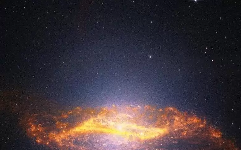 韦布望远镜升空四周年，NASA发布半人马座A星系迄今最清晰图像