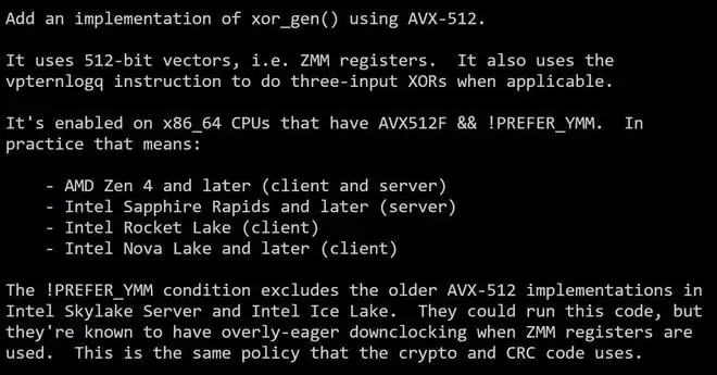 英特尔Nova Lake系列处理器有望恢复支持AVX-512指令集